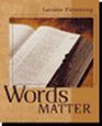 Words Matter With Student Cd Rom
