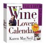 The Wine Lover's PageADay Calendar 2008