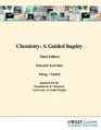 Chemistry A Guided Inquiry Third Edition Selected Activities  University of South Florida