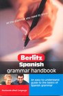 Berlitz Spanish Grammar Handbook