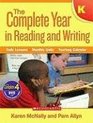 Complete Year in Reading and Writing Kindergarten Daily Lessons  Monthly Units  Yearlong Calendar