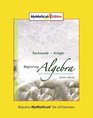 Beginning Algebra with Applications  Visualization MyMathLab Edition