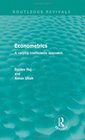 Econometrics  A Varying Coefficients Approach