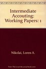 Intermediate Accouting Working Papers