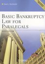 Basic Bankruptcy Law for Paralegals