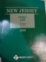 New Jersey Family Law with related court rules