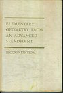 Elementary geometry from an advanced standpoint
