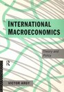 International Macroeconomics Theory and Policy