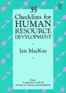 35 Checklists for Human Resource Development