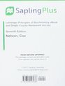 SaplingPlus for Lehninger Principles of Biochemistry