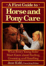 A First Guide to Horse and Pony Care