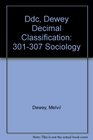 Ddc Dewey Decimal Classification 301307 Sociology