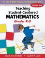 Teaching StudentCentered Mathematics Grades K3
