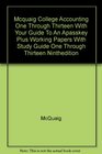 Mcquaig College Accounting One Through Thirteen With Your Guide To An Apasskey Plus Working Papers With Study Guide One Through Thirteen Ninthedition