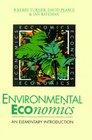 Environmental Economics  An Elementary Introduction
