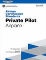 Private Pilot Airman Certification Standards  Airplane FAASACS6C for Airplane Single and MultiEngine Land and Sea