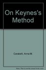 On Keynes's Method