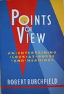 Points of View Aspects of PresentDay English