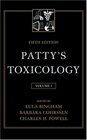 Patty's Toxicology 8 Volume  Index Set