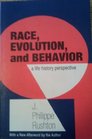 Race Evolution and Behavior A Life History Perspective