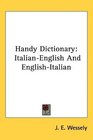 Handy Dictionary ItalianEnglish And EnglishItalian