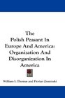 The Polish Peasant In Europe And America Organization And Disorganization In America