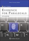 Evidence for Paralegals 5e