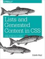Lists and Generated Content in CSS Going Beyond Bullet Points