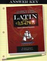 Latin for Children Primer C Answer Key