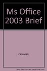 Ms Office 2003 Brief