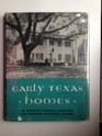 Early Texas Homes