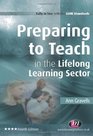 Preparing to Teach in the Lifelong Learning Sector Fourth Edition