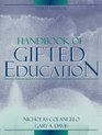 Handbook of Gifted Education (3rd Edition)