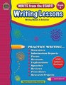 Write from the Start Writing Lessons Grd 5