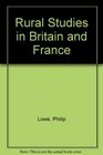 Rural Studies in Britain and France