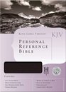 KJV Personal Reference Bible Black Bonded Leather