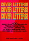 Cover Letters Cover Letters Cover Letters