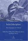 In discipline New Languages for Criticism