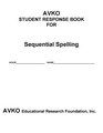 AVKO Student Response Book for Sequential Spelling