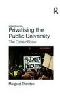 Privatising the Public University The Case of Law
