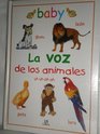 La voz de los animales