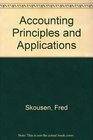Accounting Principles and Applications