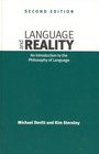 Language and Reality  2nd Edition An Introduction to the Philosophy of Language