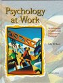 Psychology At WorkAn Introduction To Industrial And Organizational Psychology