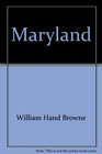 Maryland the history of a palatinate