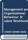 Management and Organisational Behaviour Student Workbook