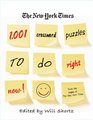 The New York Times 1001 Crossword Puzzles to Do Right Now