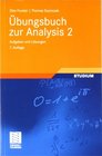 bungsbuch zur Analysis 2 Aufgaben und Lsungen