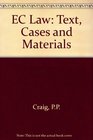 EC Law Text Cases and Materials