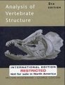 Analysis of Vertebrate Structure